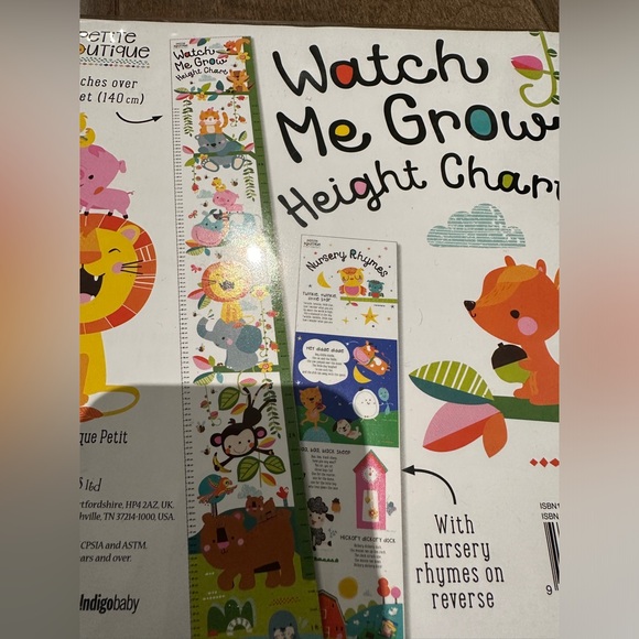 🎁 FREE GIFT WITH PURCHASE when you spend $20 
Height Chart - Picture 4 of 4